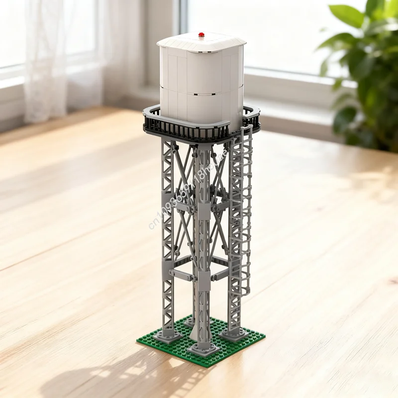 Heavy Equipment Lego - 295pcs MOC Water Tower Cityed Model