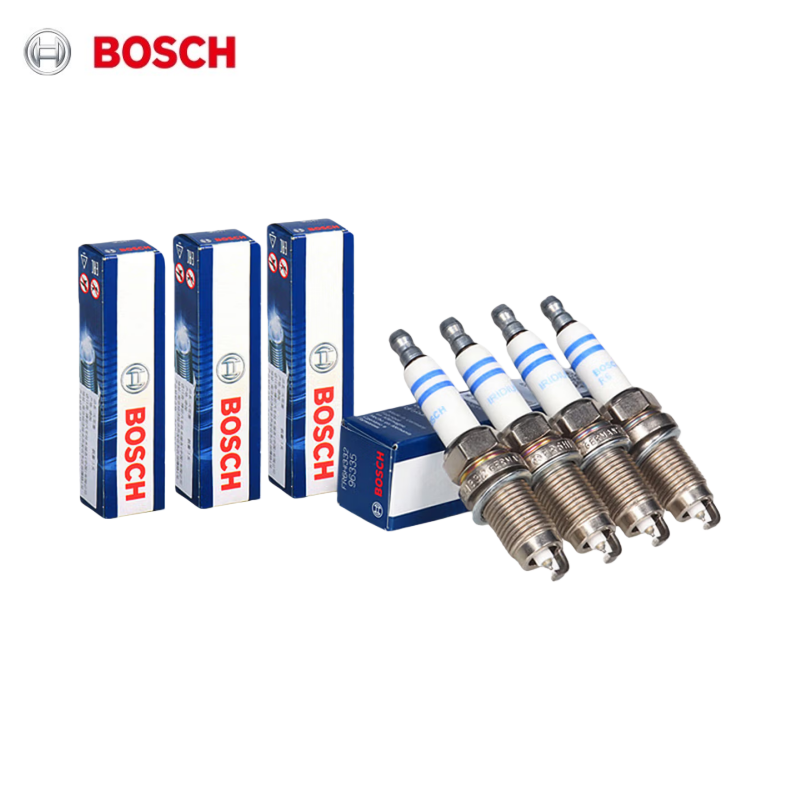 Bosch Spark Plug Platinum - 4pcs Bosch Double Platinum Spark Plugs