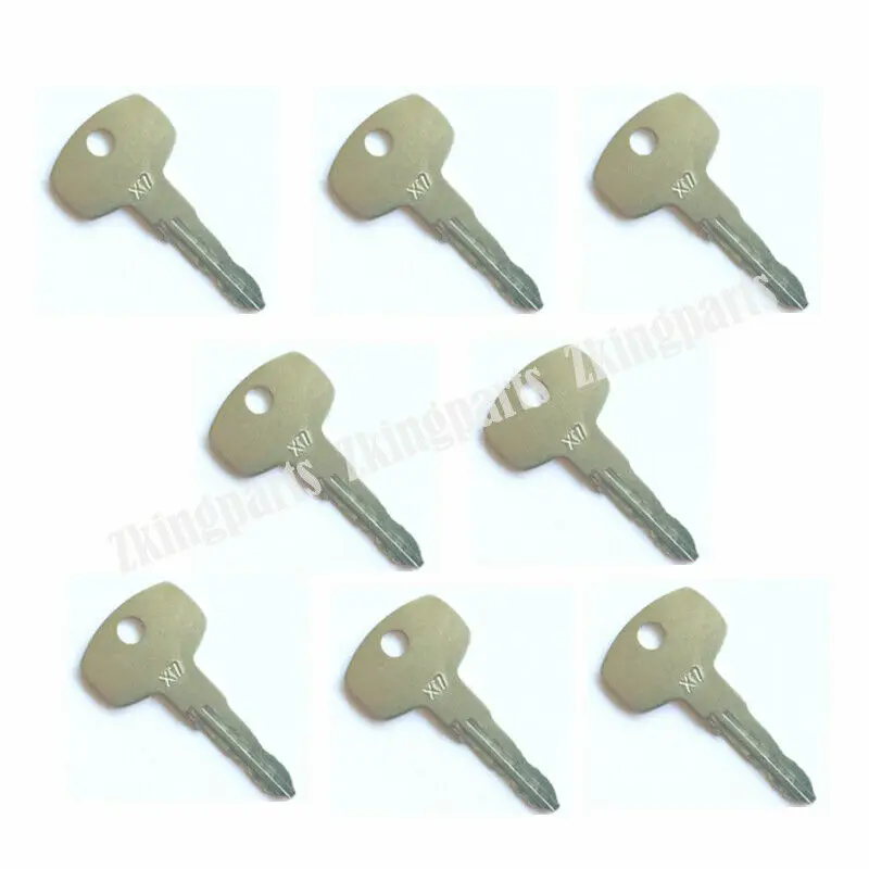 Heavy Equipment In Construction - 8pcs Construction Heavy Equipment Ignition key