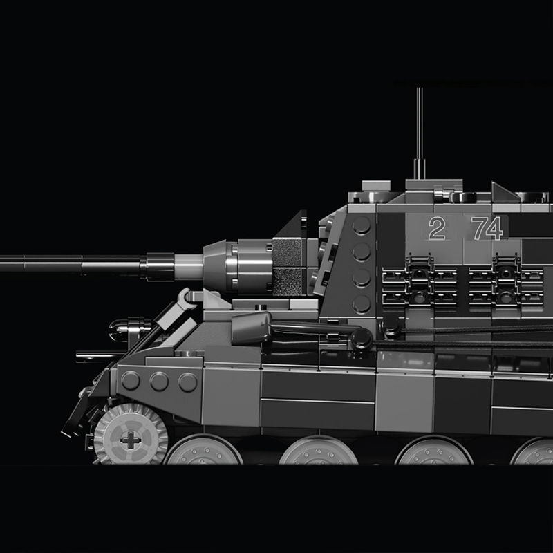 Heavy Equipment Lego - qwert Heavy Tank Destroyer Model MOC