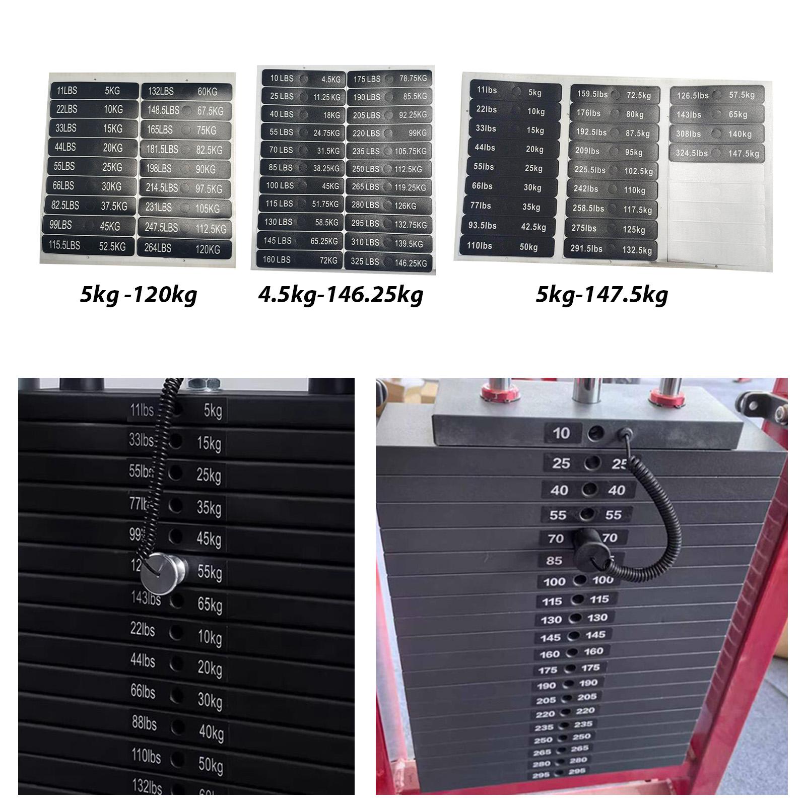Weight Stack Labels Stickers G - Heavy Equipment Stickers 评论和价格
