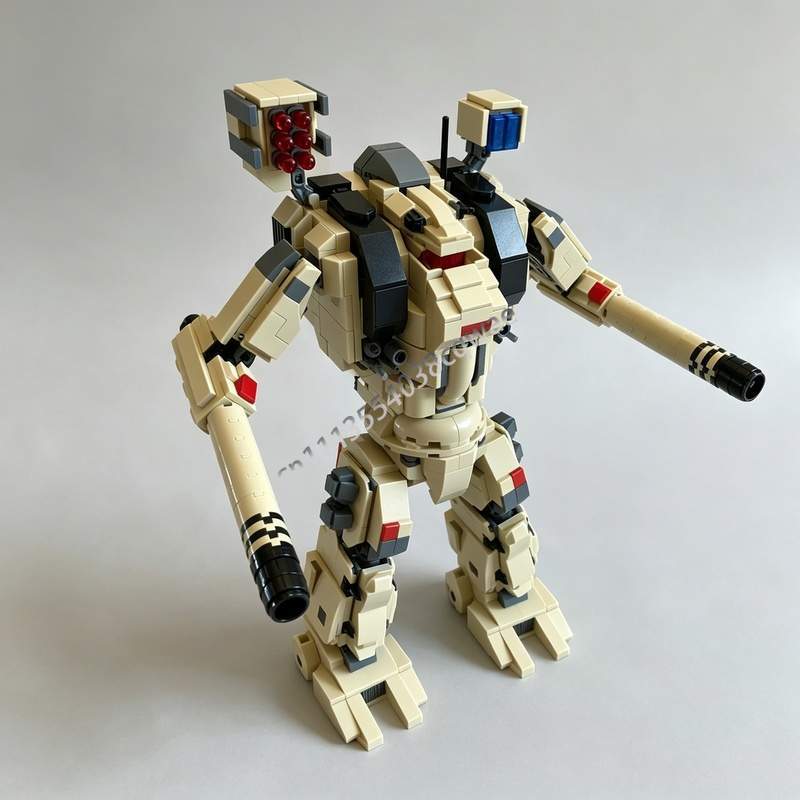 1198PCS Desert Combat Heavy As - Heavy Equipment Lego 评论和价格