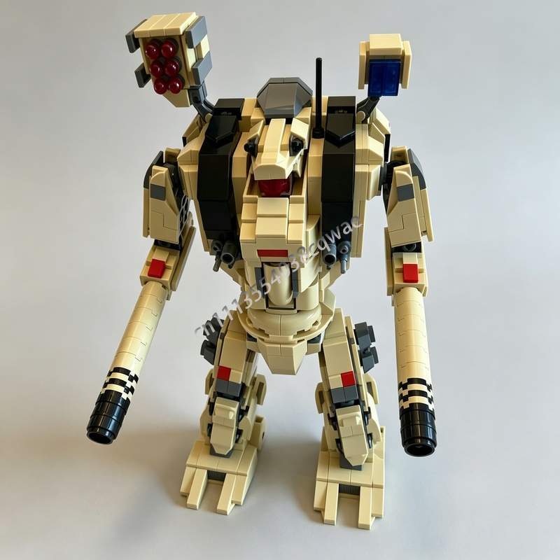 1198PCS Desert Combat Heavy As - Heavy Equipment Lego 评论和价格