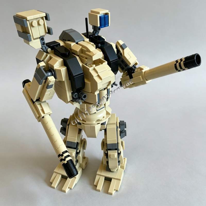 1198PCS Desert Combat Heavy As - Heavy Equipment Lego 评论和价格