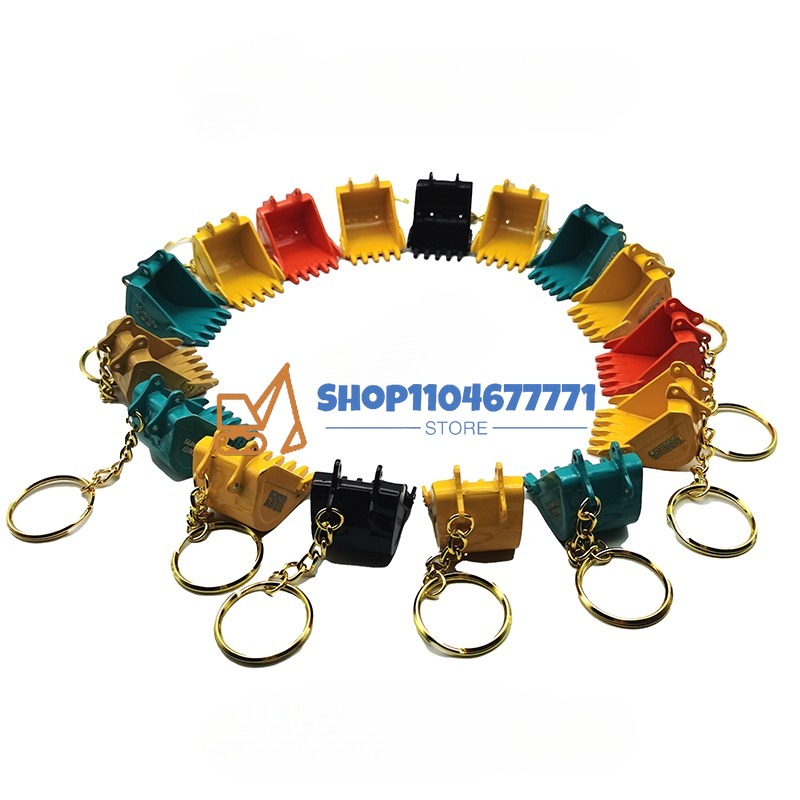 With Bucket Key Chain for Kobe - Heavy Equipment Bobcat 评论和价格