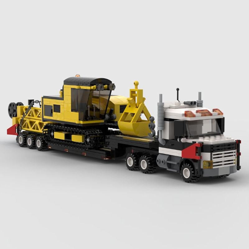 City Car Model MOC Building Br - Heavy Equipment Lego 评论和价格