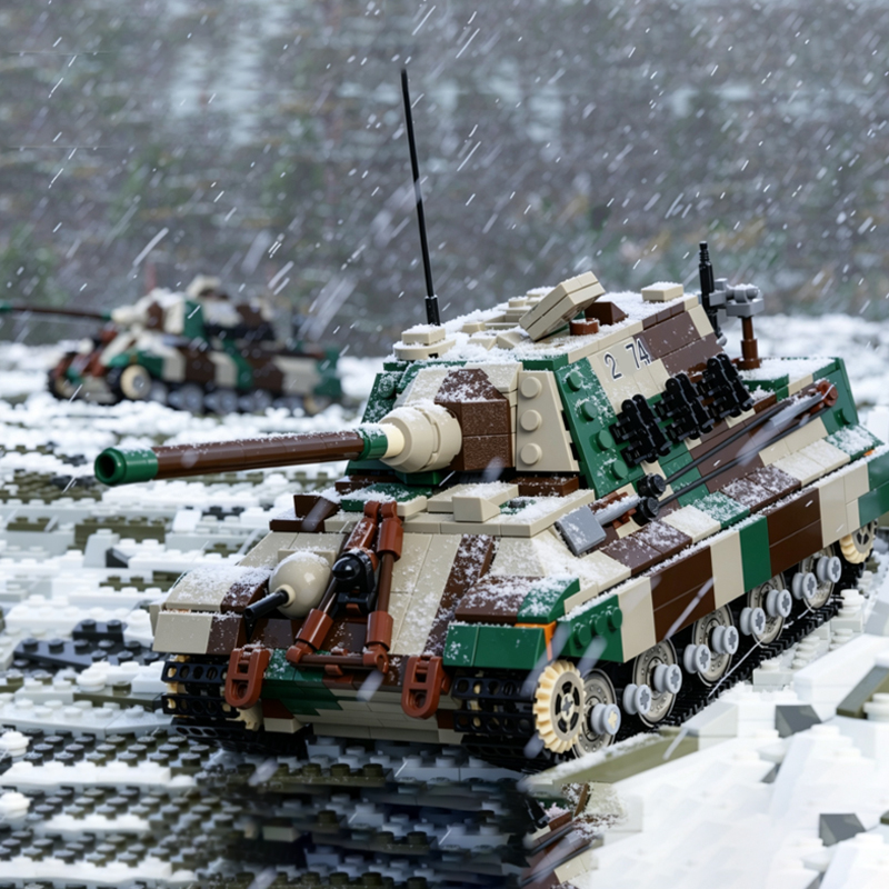 qwert Heavy Tank Destroyer Mod - Heavy Equipment Lego 评论和价格