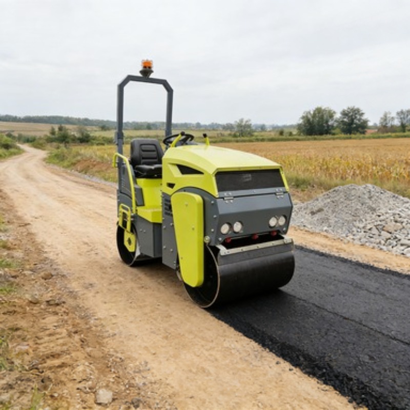 Compactor Road Roller Vibrator - Heavy Equipment In Construction 评论和价格