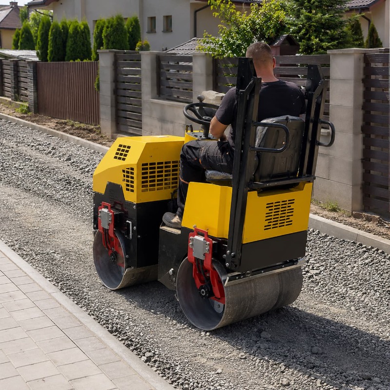 Double Drum Vibratory Road Rol - Heavy Equipment In Construction 评论和价格
