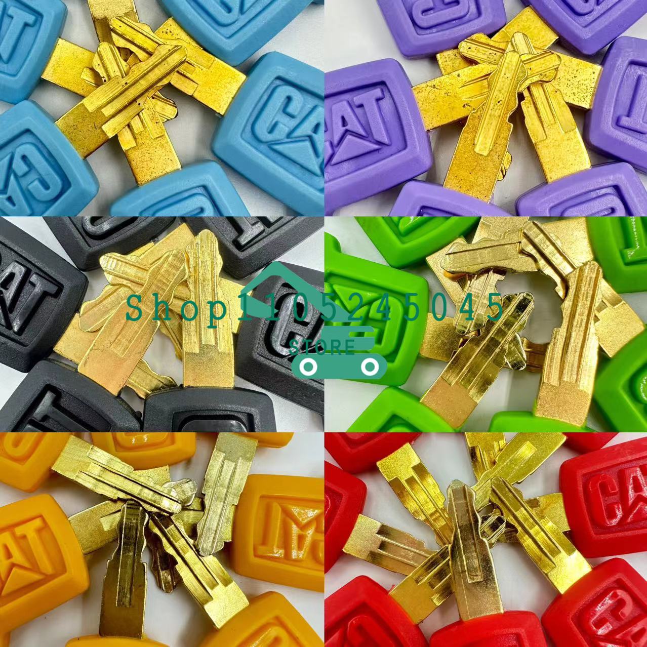 30PCS 5P8500 8H5306 Keys Heavy - Heavy Equipment Yellow 评论和价格
