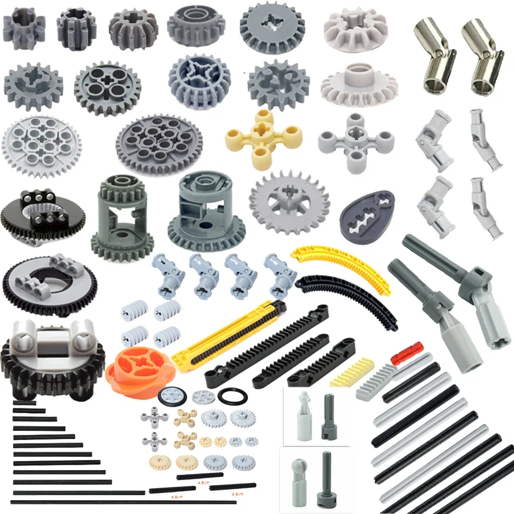 MOC Technical Gear Axle Bricks - Heavy Equipment Lego 评论和价格