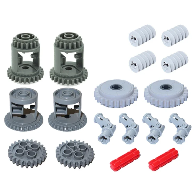 MOC Technical Gear Axle Bricks - Heavy Equipment Lego 评论和价格