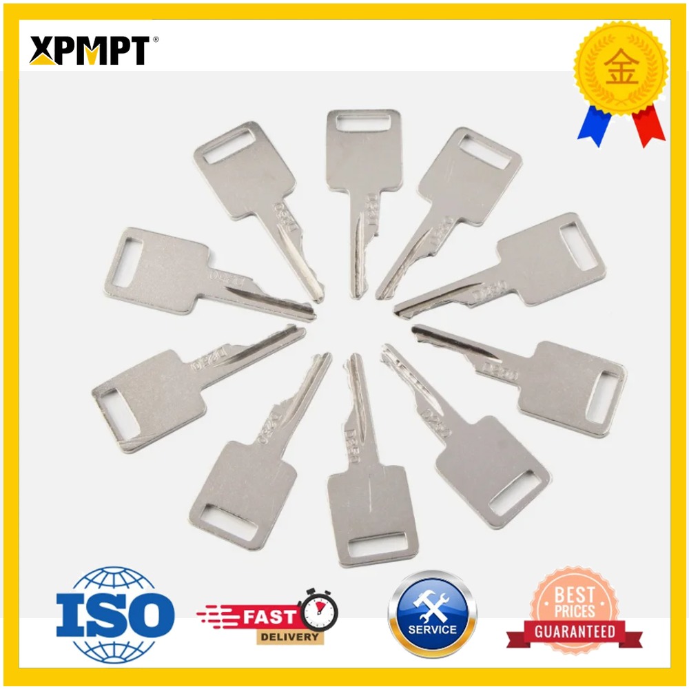 10PCS S331/S160 D250 KEYS fits - Heavy Equipment Bobcat 评论和价格