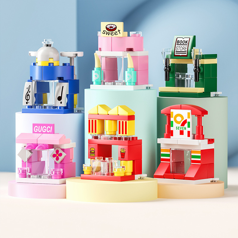 Mini City Vehicle Building Blo - Heavy Equipment Lego 评论和价格