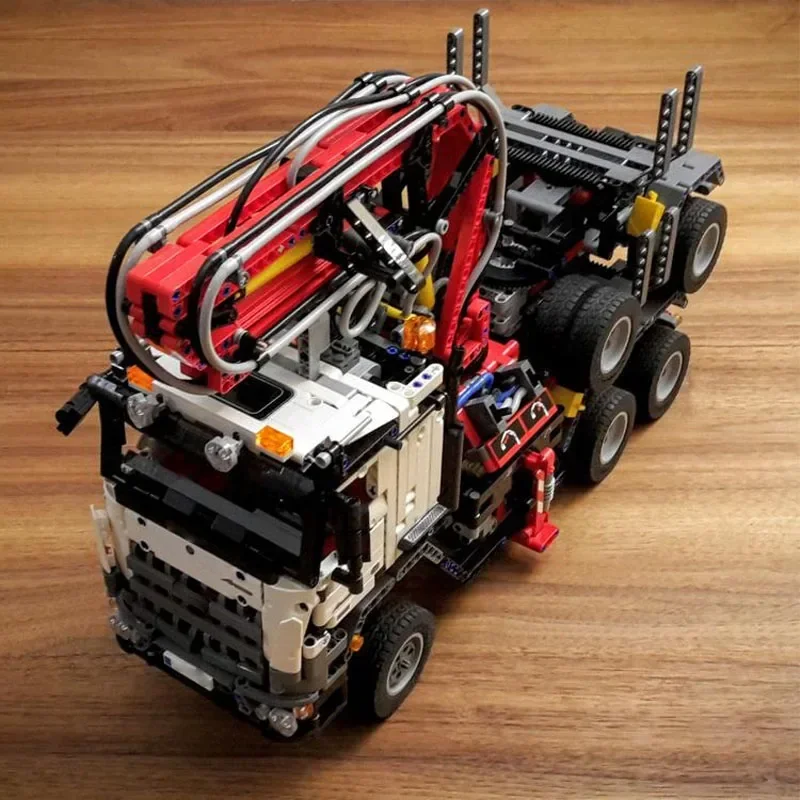 42043 Long Wood Truck Crane Sa - Heavy Equipment Lego 评论和价格