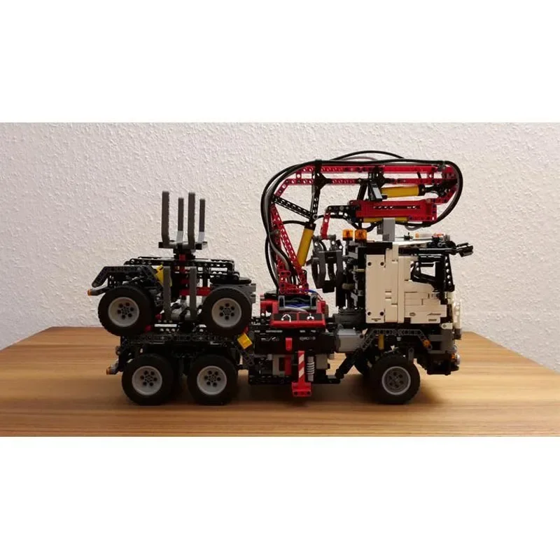 42043 Long Wood Truck Crane Sa - Heavy Equipment Lego 评论和价格