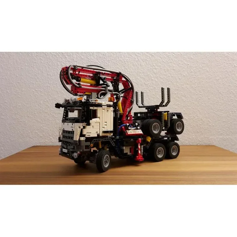 42043 Long Wood Truck Crane Sa - Heavy Equipment Lego 评论和价格