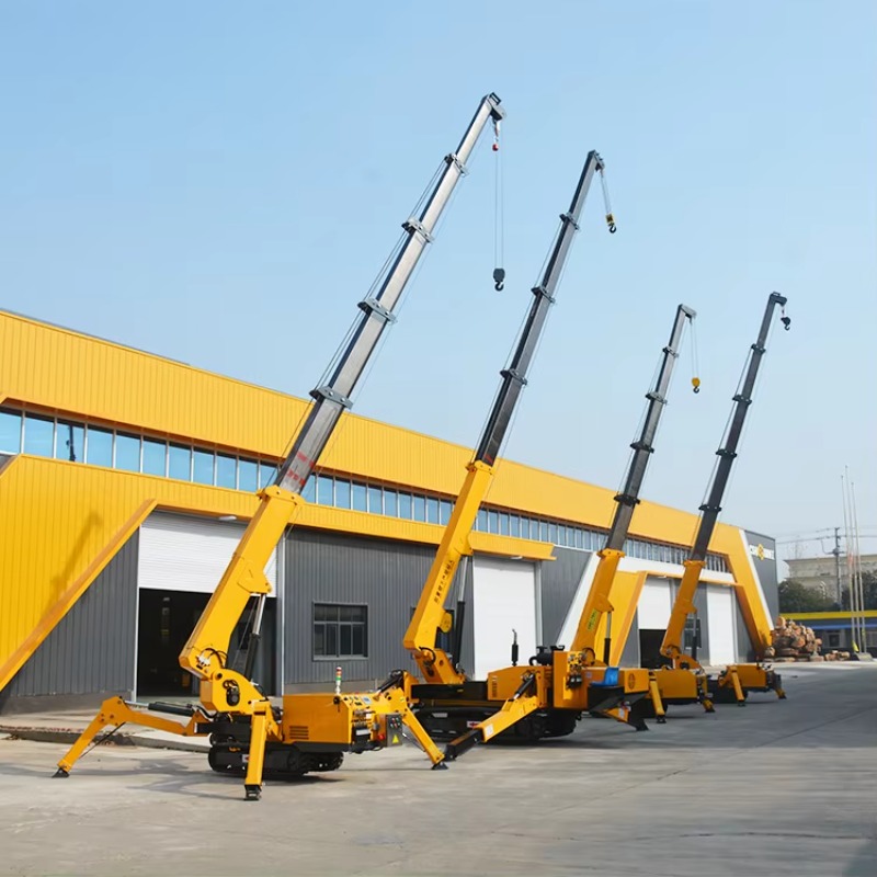 8T Hydraulic Spider Crane Heav - Heavy Equipment In Construction 评论和价格