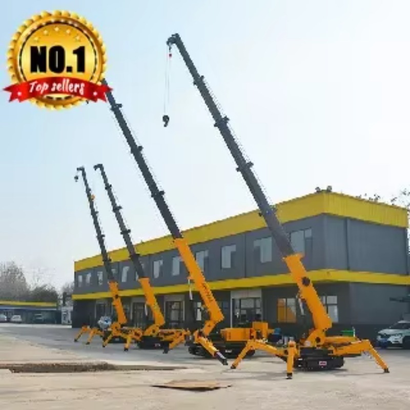 8T Hydraulic Spider Crane Heav - Heavy Equipment In Construction 评论和价格