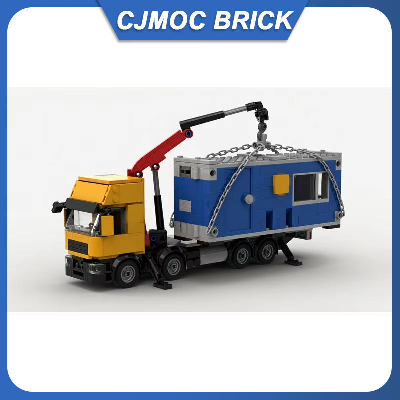 MOC Building Block 8x4 Crane T - Heavy Equipment Lego 评论和价格