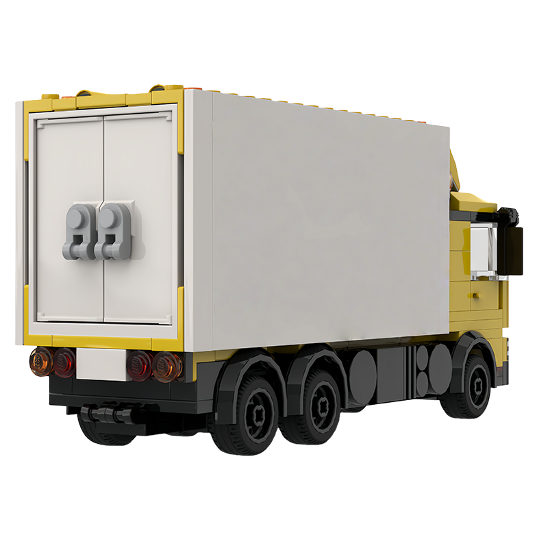 282 PCS transport Yellow Deliv - Heavy Equipment Lego 评论和价格