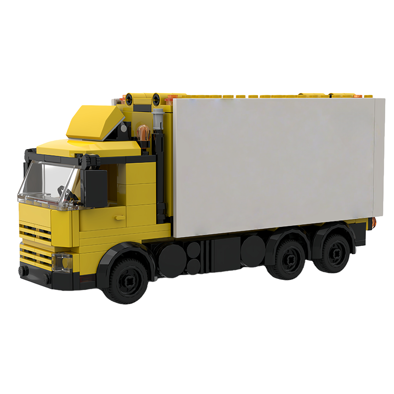 282 PCS transport Yellow Deliv - Heavy Equipment Lego 评论和价格